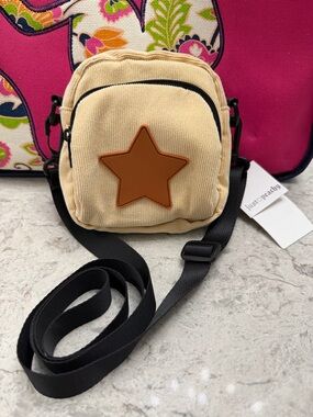 Just Peachy Mini Crossbody with Star Accent